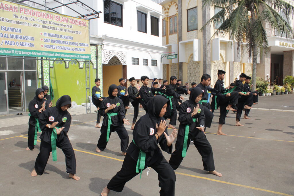 Ponpes Vocational Al-Ma’mun Meriahkan Hari Santri dengan Demo Ekstrakurikuler